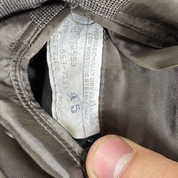 Vintage 90s Brooks Brothers Makers Brown Wool 2pc Suit 45R 40x32 USA - Picture 9 of 16